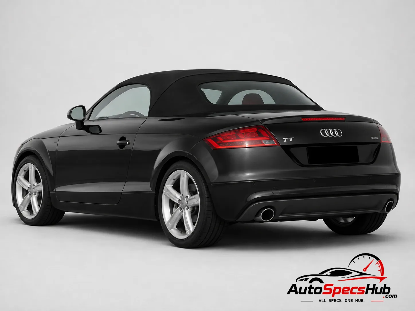 2010 Audi TT Roadster 2.0 TFSI quattro rear three-quarter view