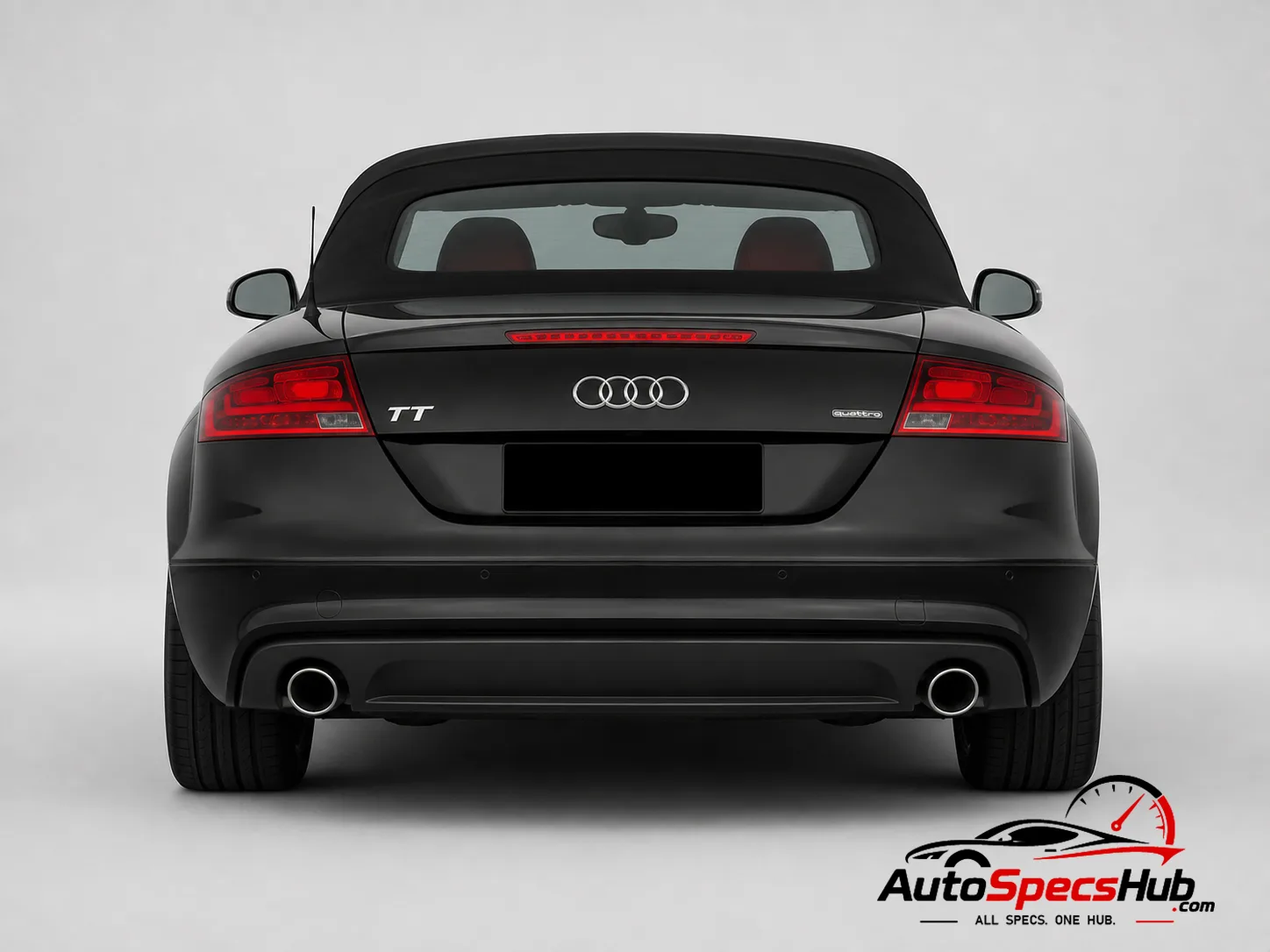 2010 Audi TT Roadster 2.0 TFSI quattro rear view