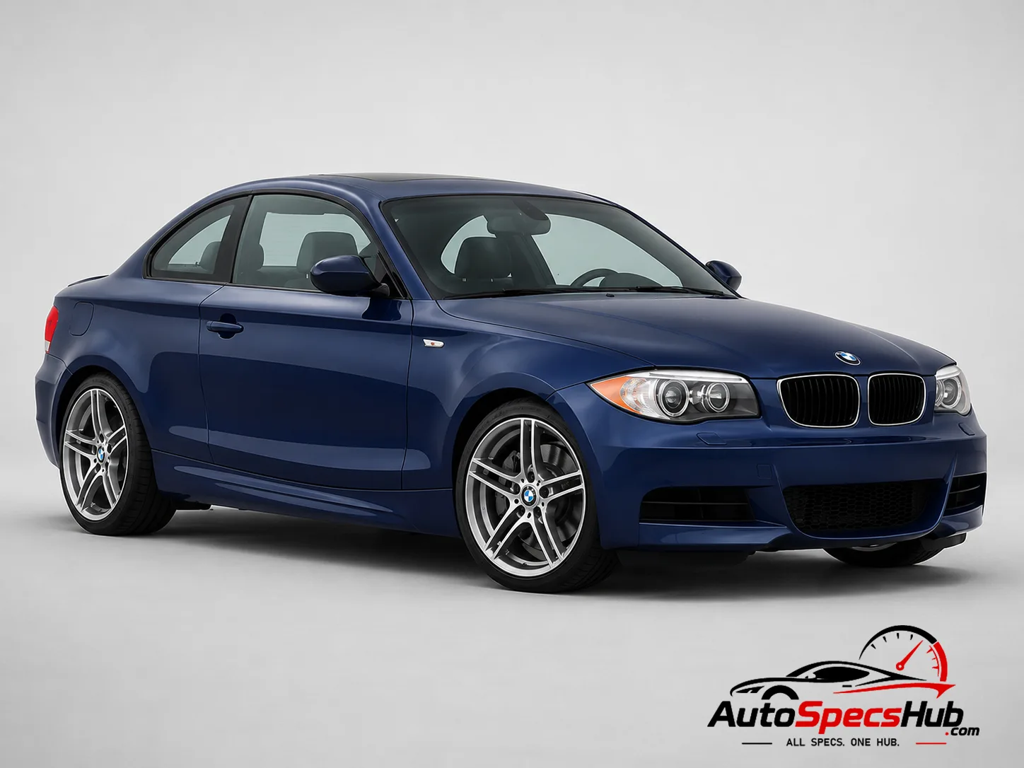 2007 BMW 135i Coupé front three-quarter view