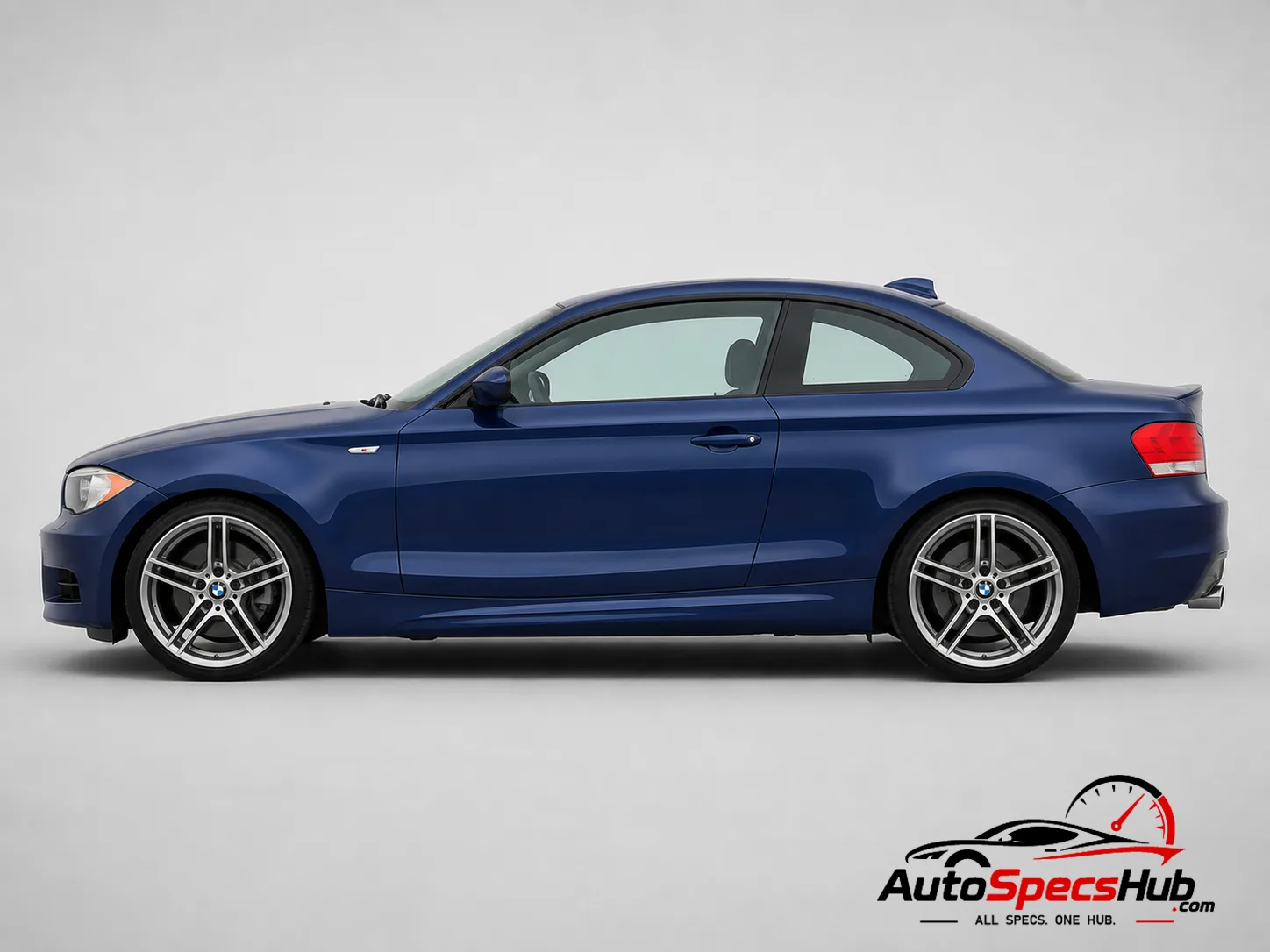 2007 BMW 135i Coupé side profile