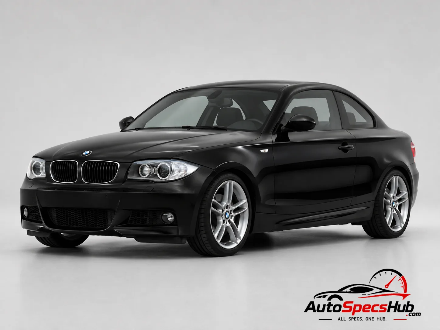 2008 BMW 125i Coupé front three-quarter view