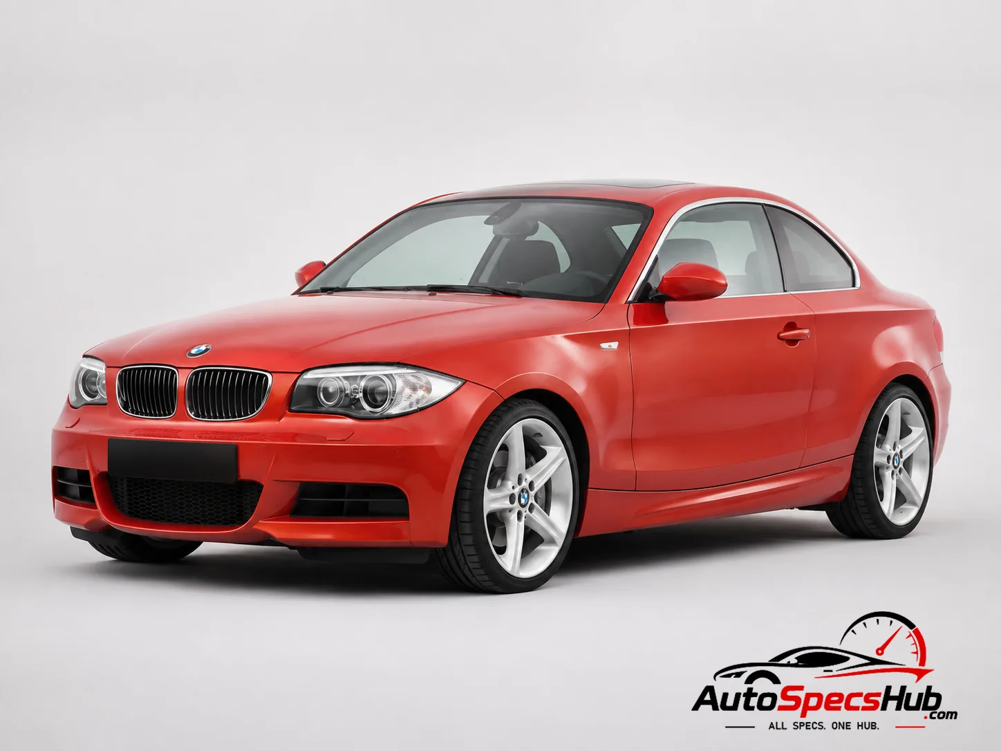 2009 BMW 120i Coupé front three-quarter view