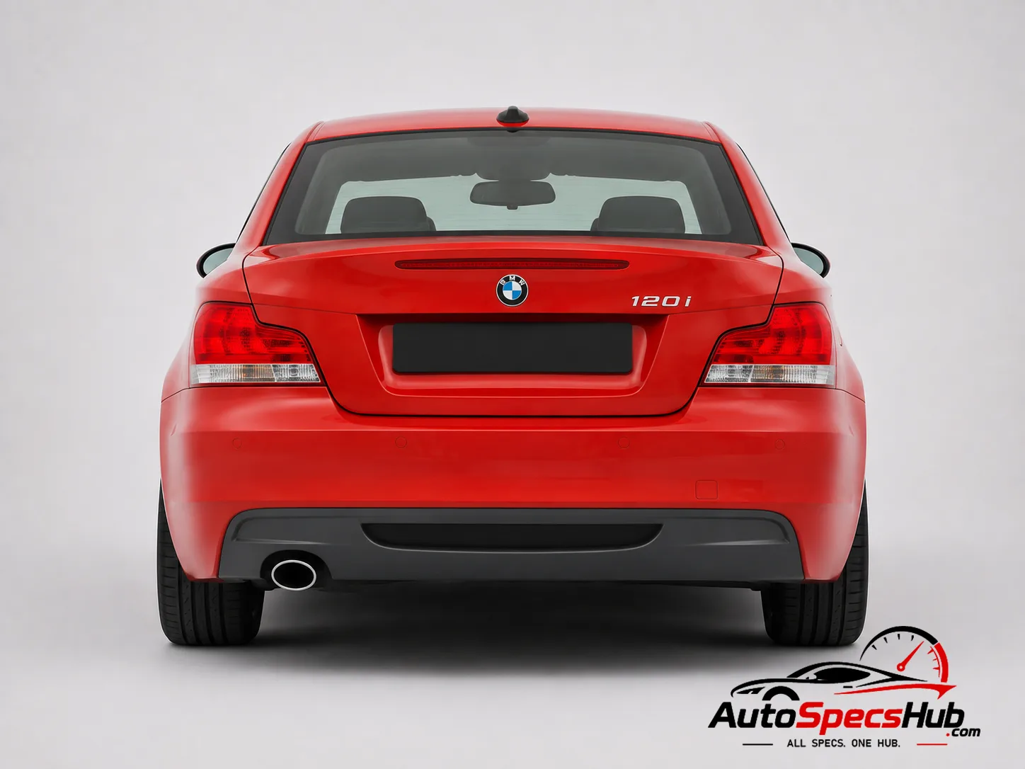 2009 BMW 120i Coupé rear view