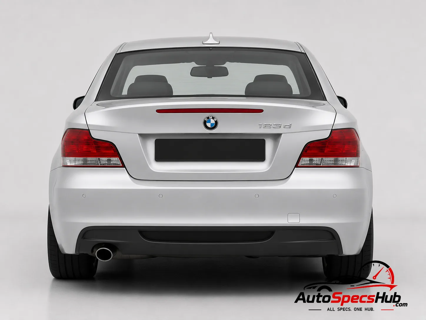 2007 BMW 120d Coupé rear view