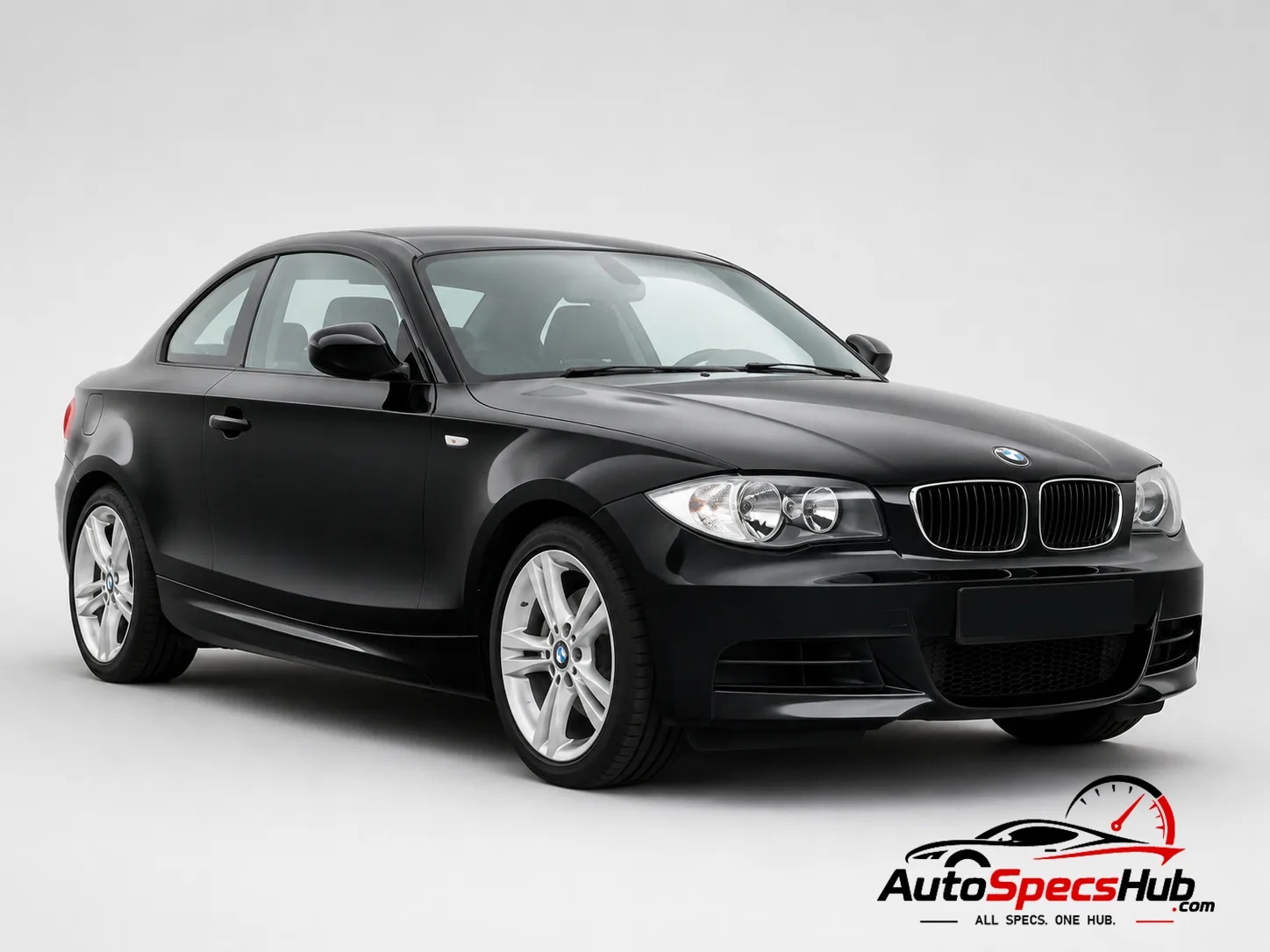 2009 BMW 118d Coupé front three-quarter view