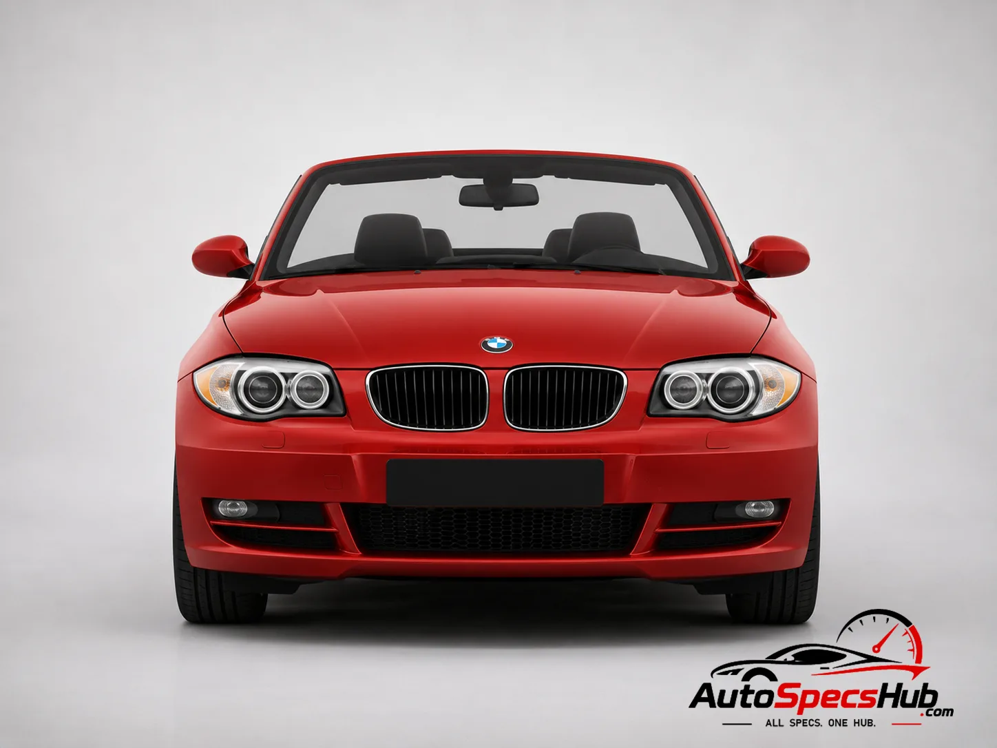2008 BMW 123d Cabrio front view