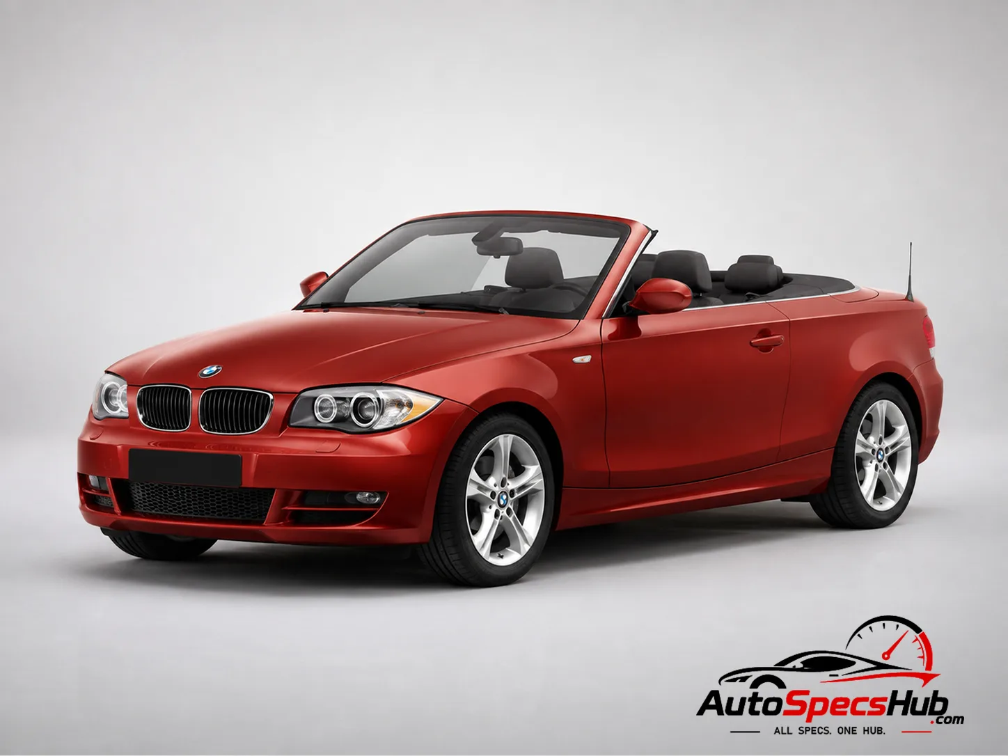 2008 BMW 120d Cabrio front three-quarter view