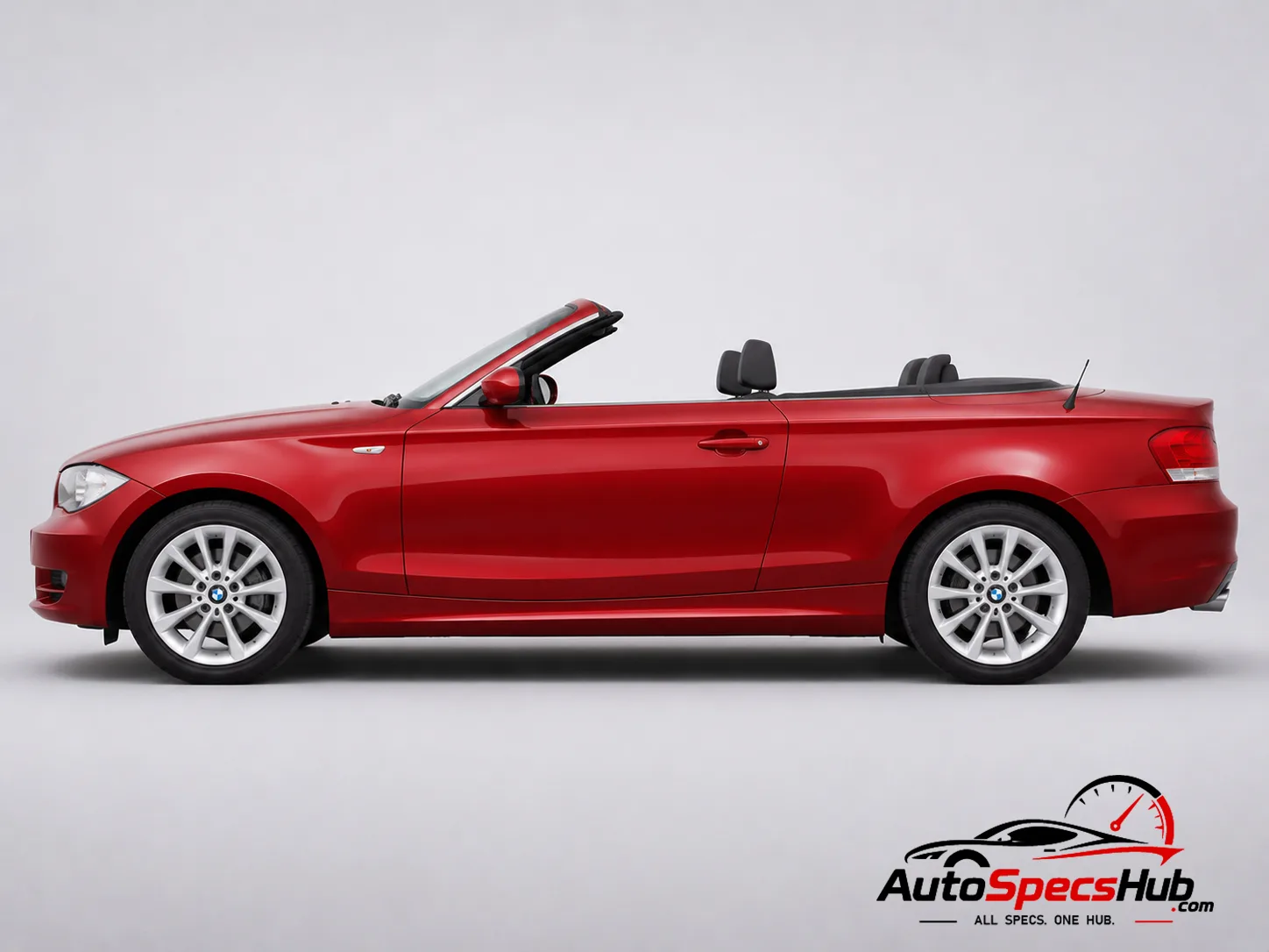 2008 BMW 118i Cabrio side profile