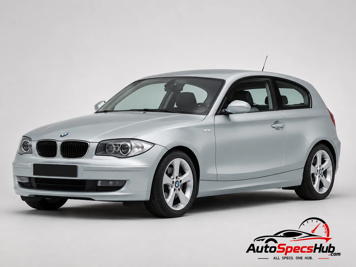 2007 BMW 116i front three-quarter view