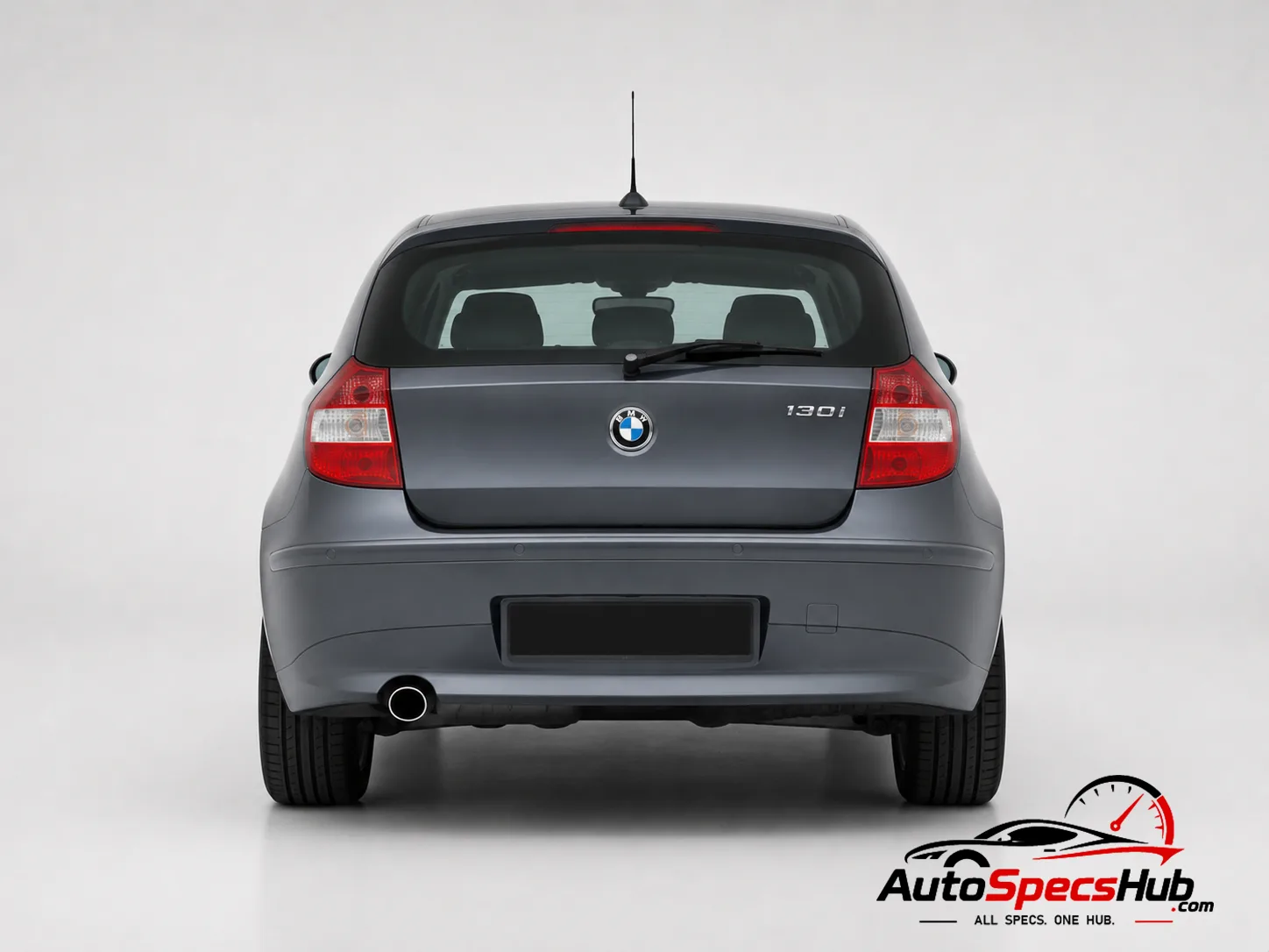 2007 BMW 130i rear view