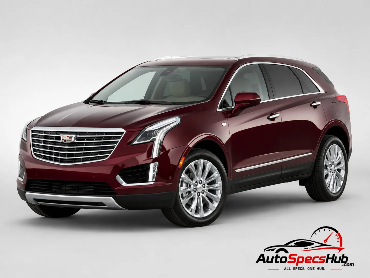 2016 Cadillac XT5 3.6 V6 AWD front three-quarter view