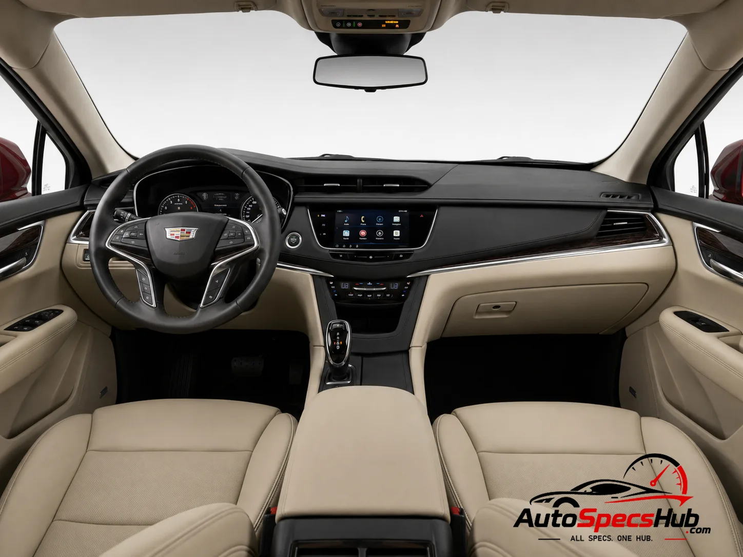 2016 Cadillac XT5 3.6 V6 AWD interior dashboard and front cabin