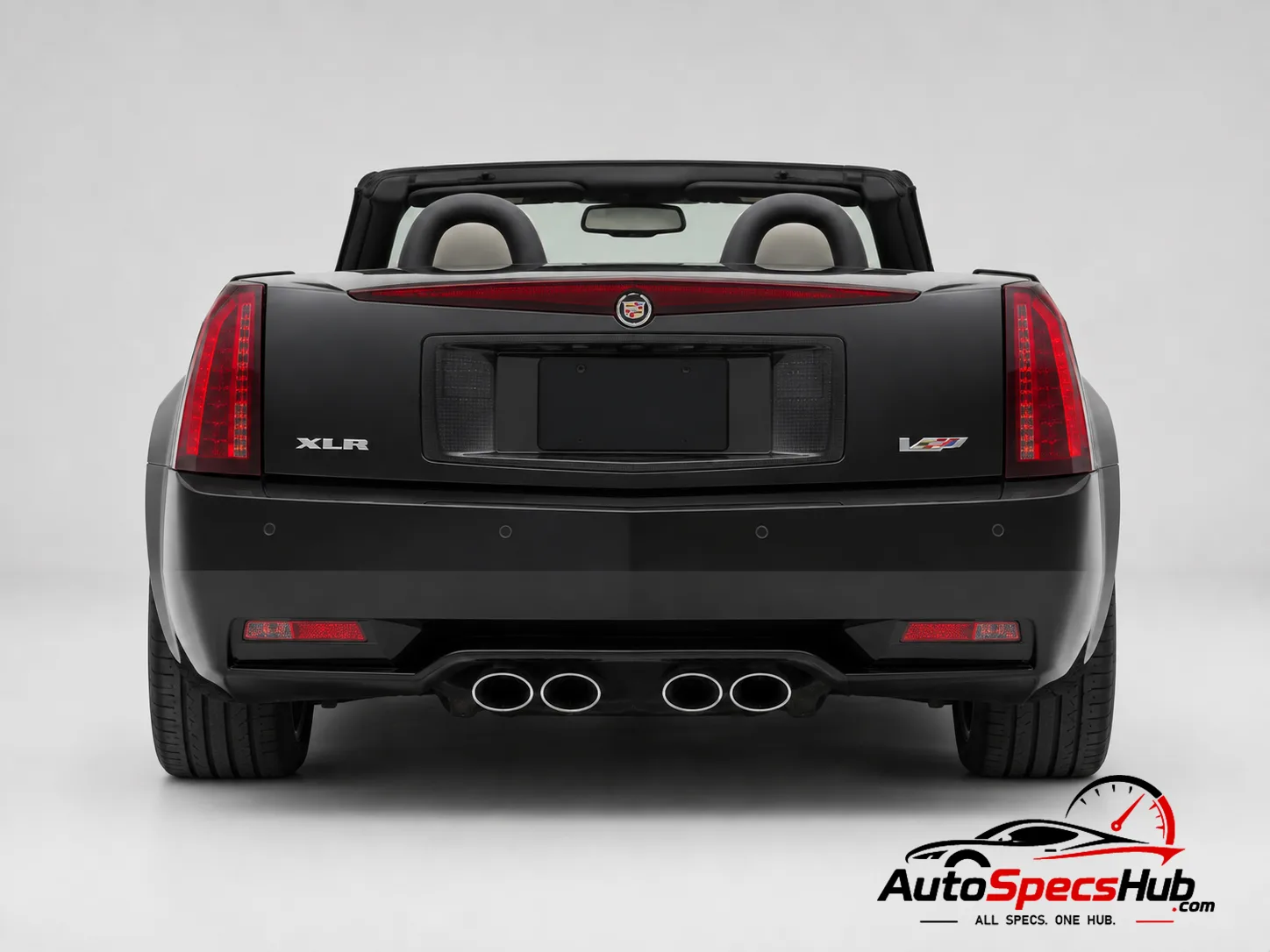 2006 Cadillac XLR-V rear view