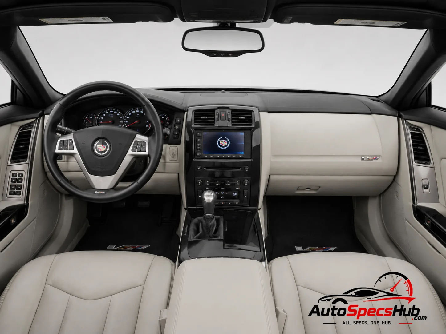 2006 Cadillac XLR-V interior dashboard and front cabin