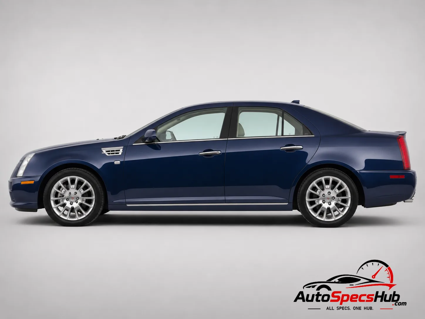 2008 Cadillac STS 4.6 V8 AWD side profile