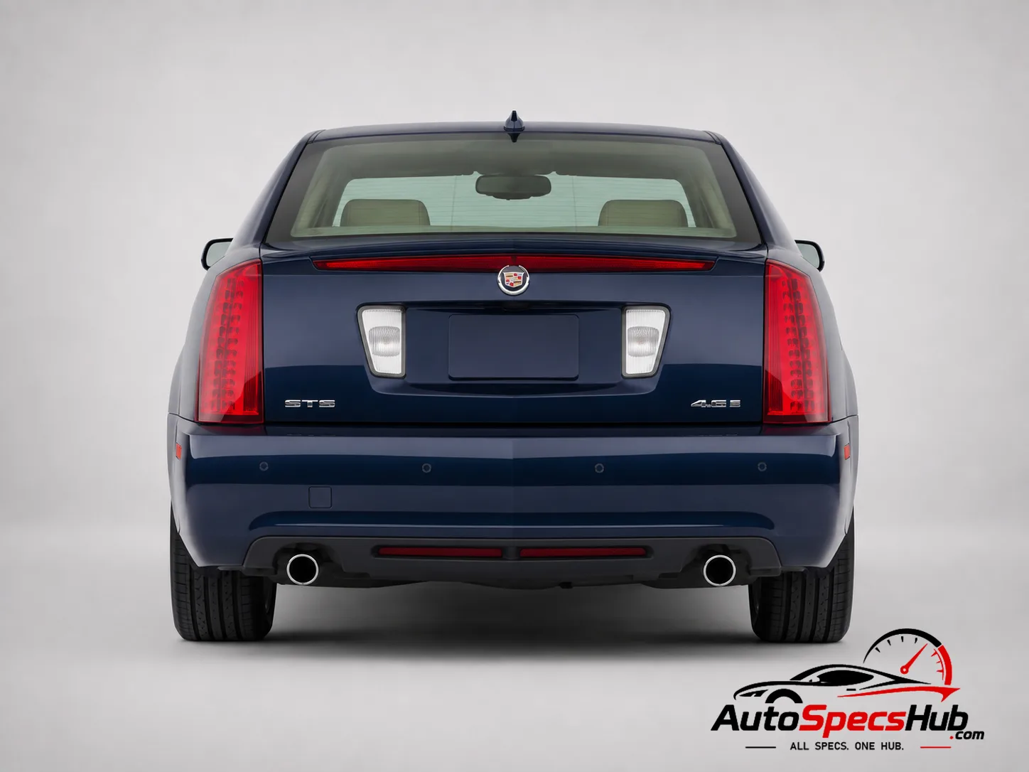 2008 Cadillac STS 4.6 V8 AWD rear view