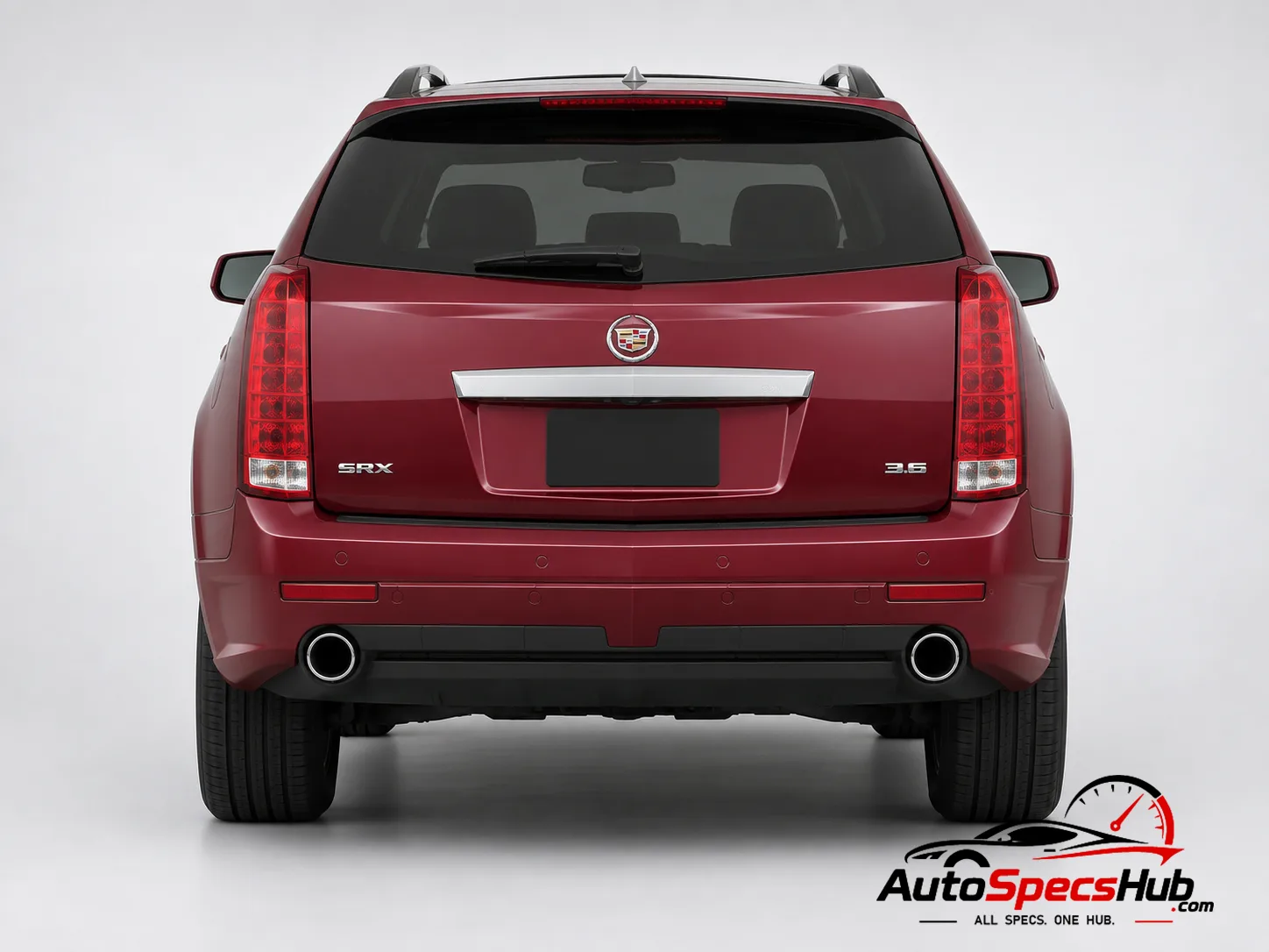 2008 Cadillac SRX 3.6 V6 rear view