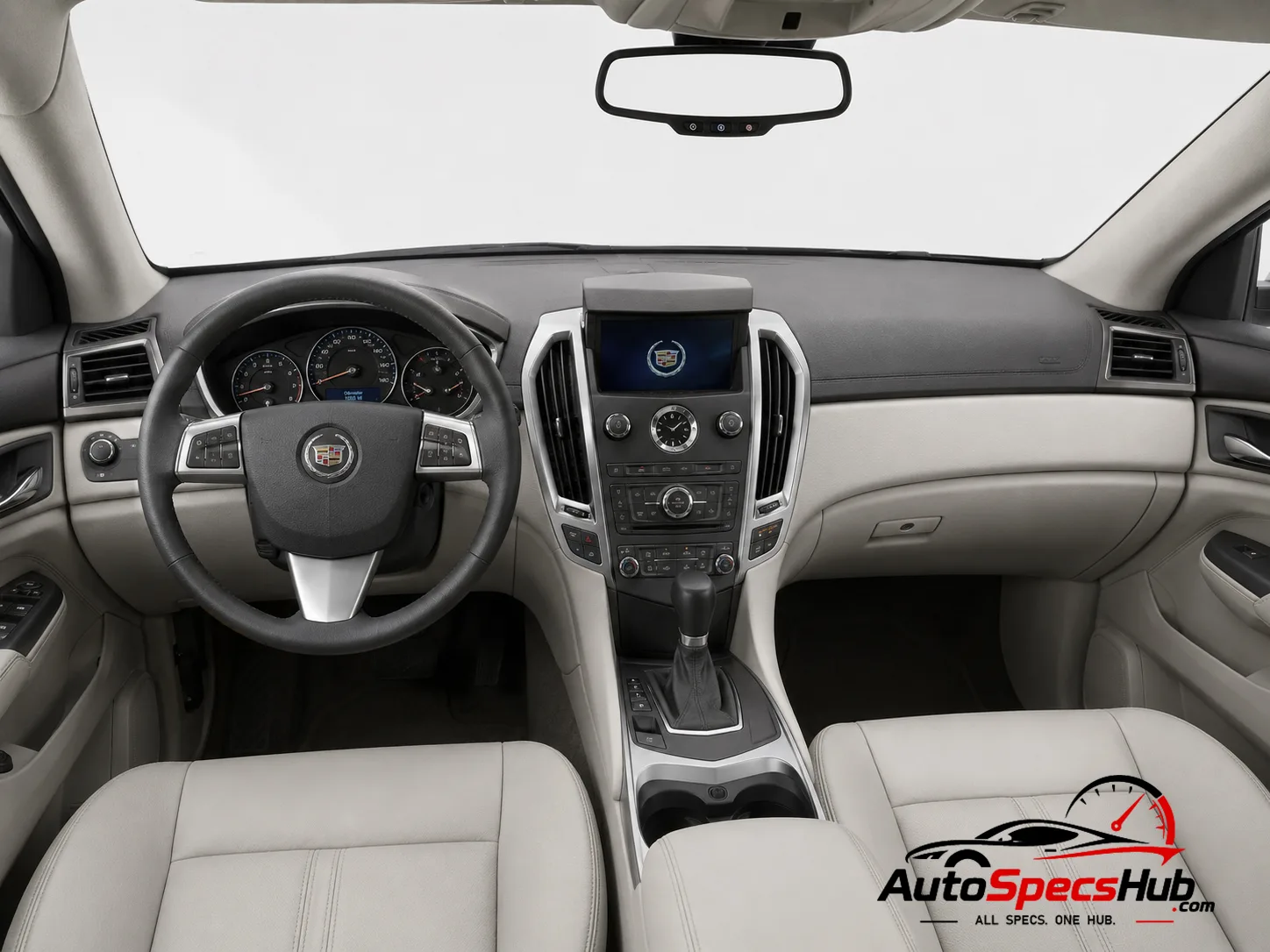 2010 Cadillac SRX 3.0 V6 AWD interior dashboard and front cabin