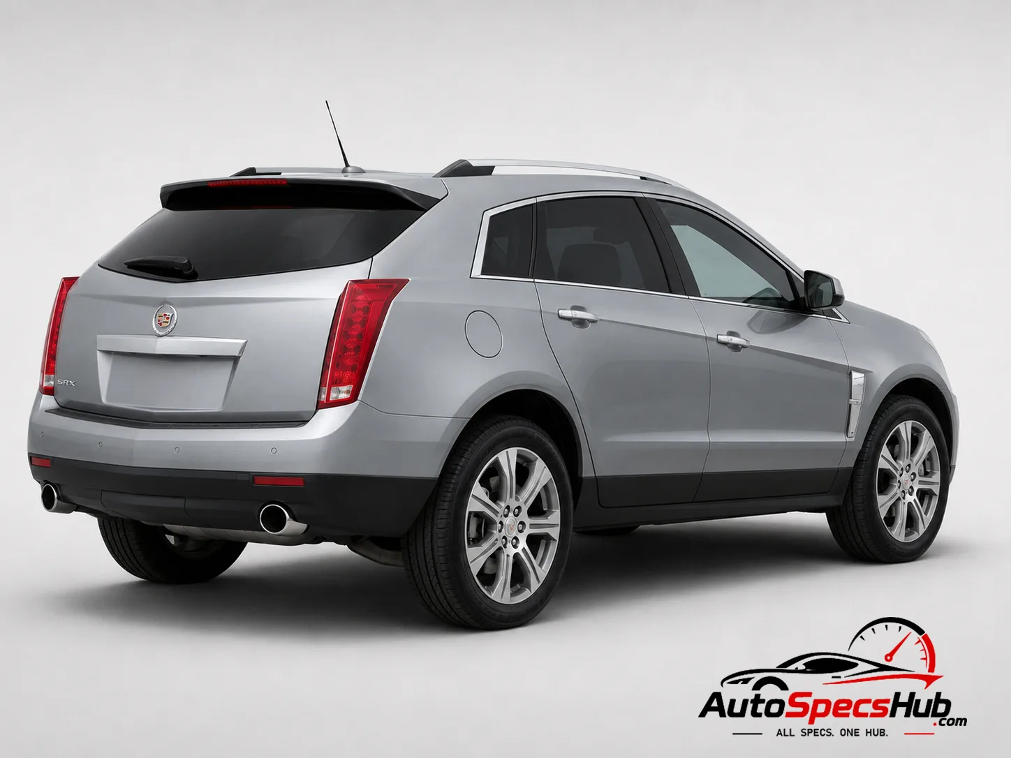 2011 Cadillac SRX 3.0 V6 AWD rear three-quarter view