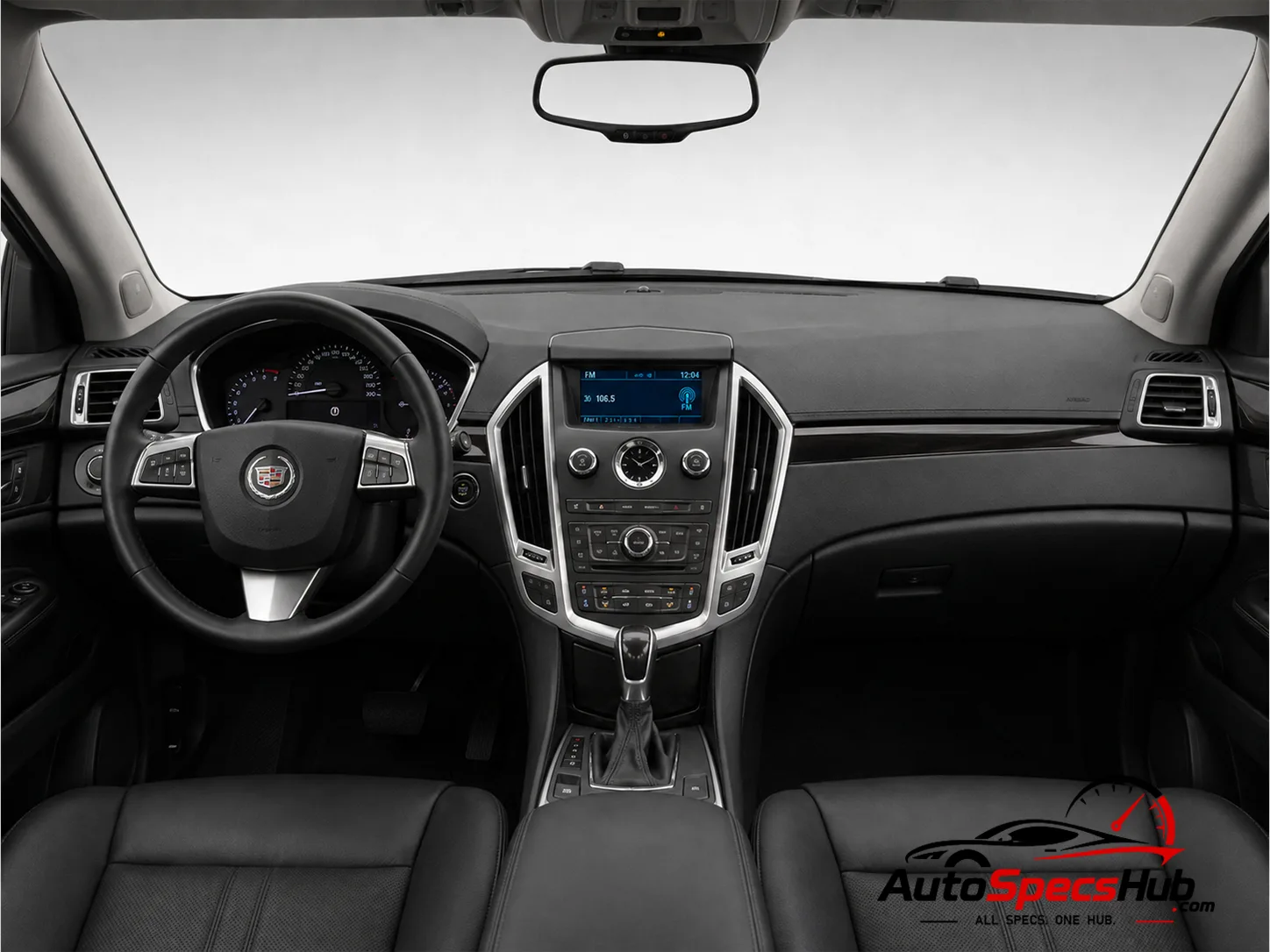 2011 Cadillac SRX 3.0 V6 AWD interior dashboard and front cabin