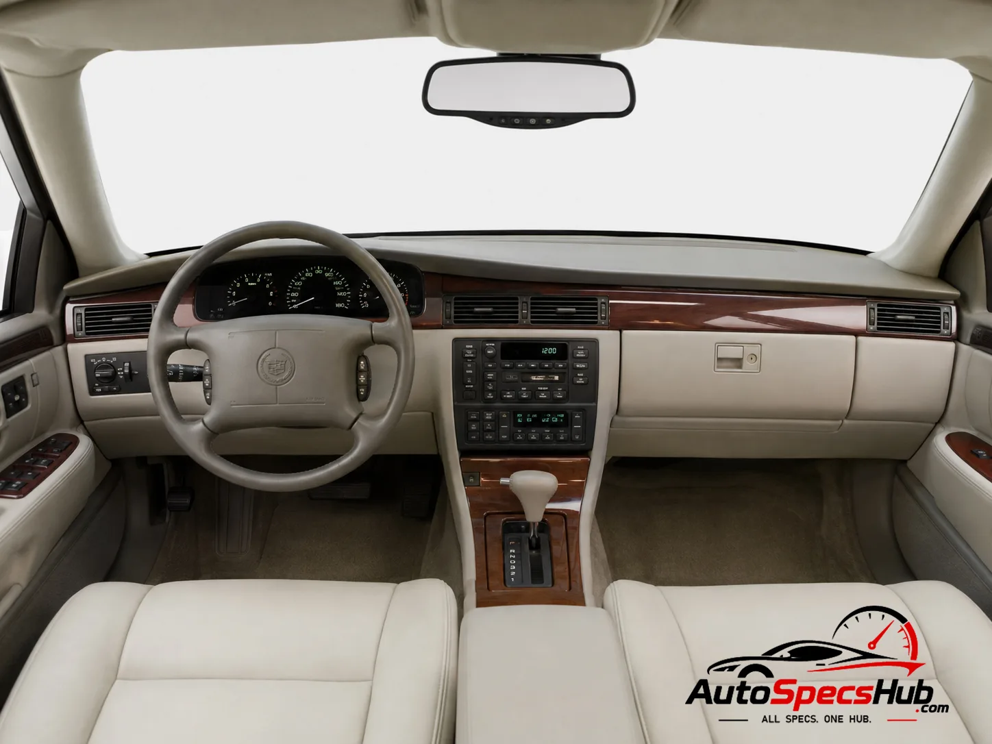1990 Cadillac Seville STS interior dashboard and front cabin