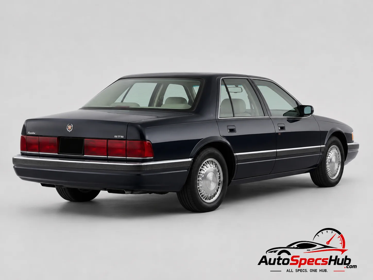 1993 Cadillac Seville Touring Sedan STS rear three-quarter view