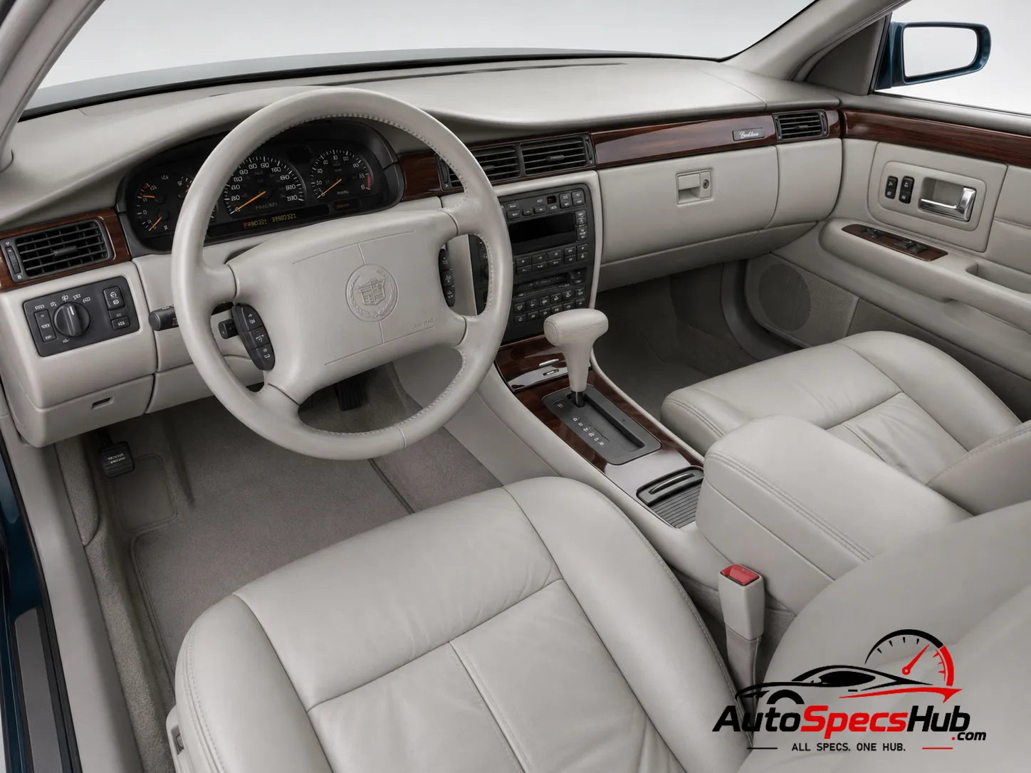 1995 Cadillac Seville STS interior dashboard and front cabin