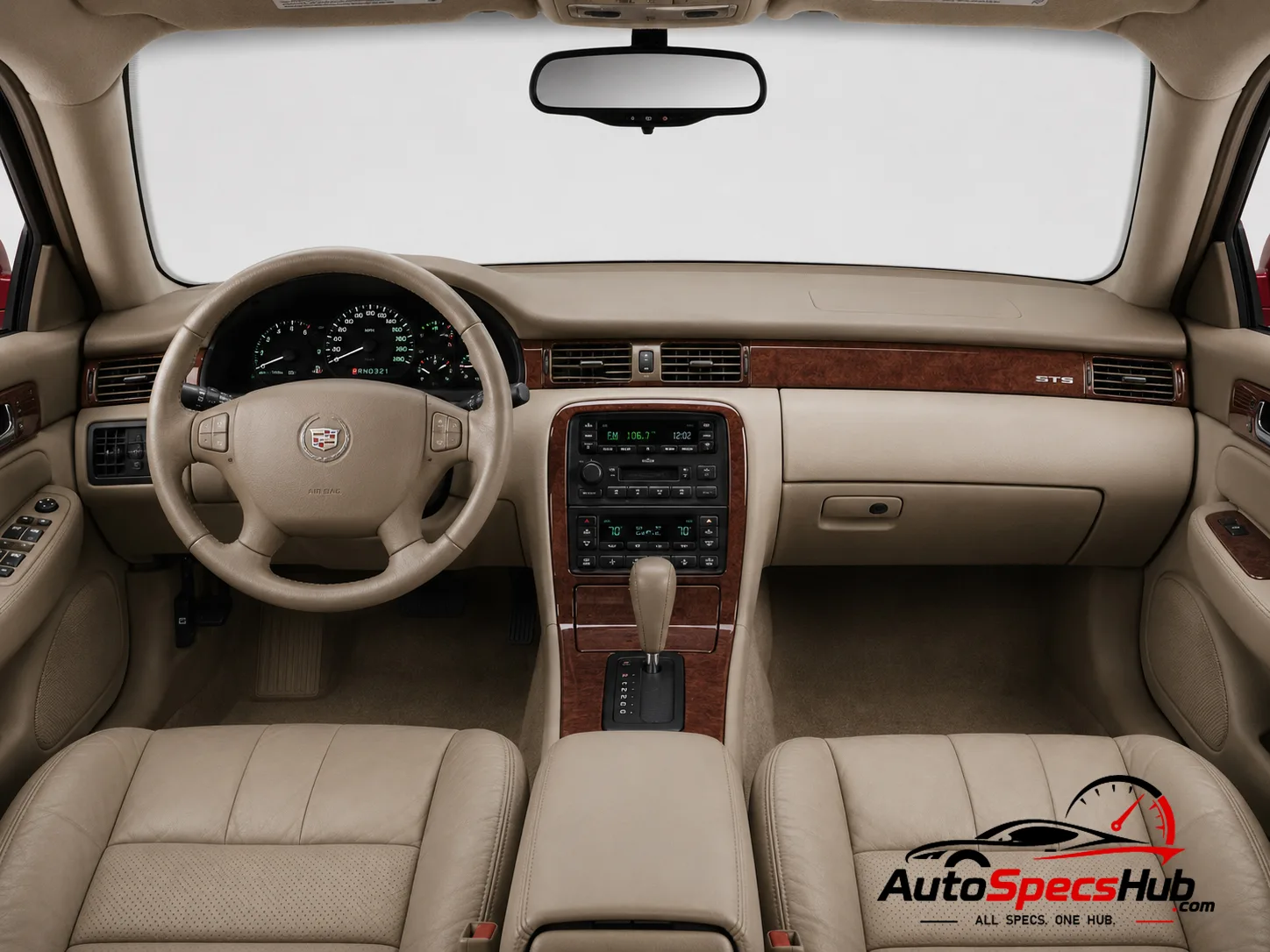 1998 Cadillac Seville STS interior dashboard and front cabin