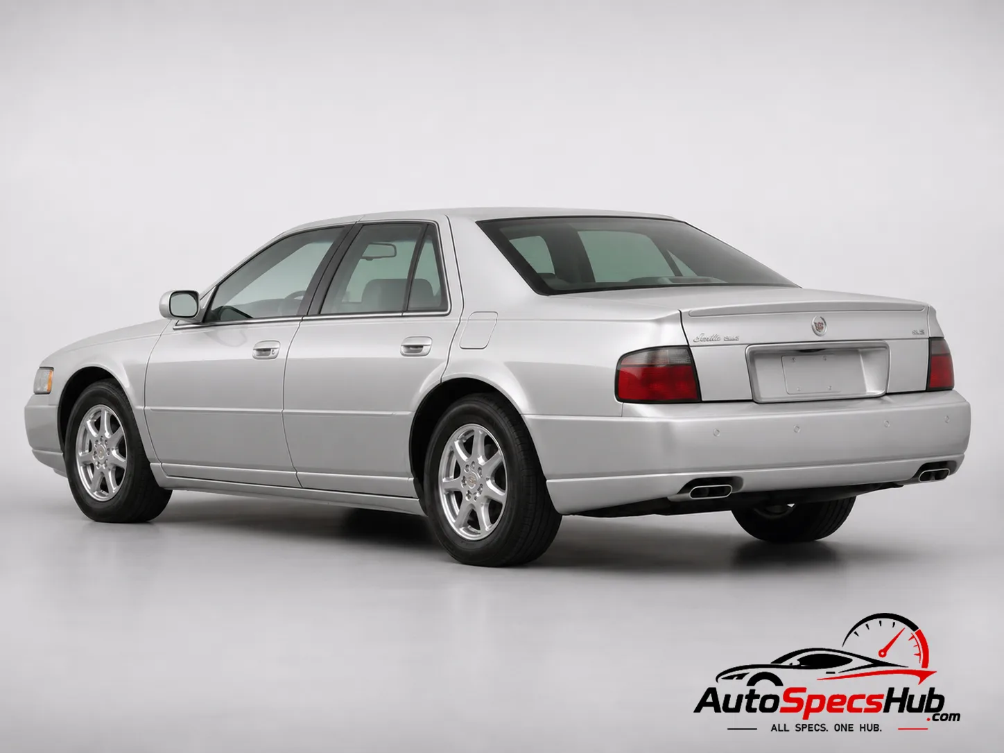 1998 Cadillac Seville SLS rear three-quarter view