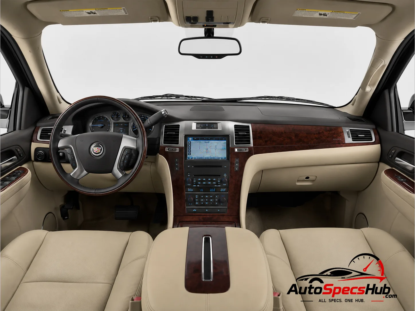 2007 Cadillac Escalade 6.2 interior dashboard and front cabin