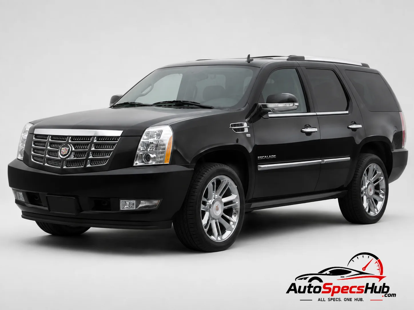 2010 Cadillac Escalade 6.2 V8 front three-quarter view