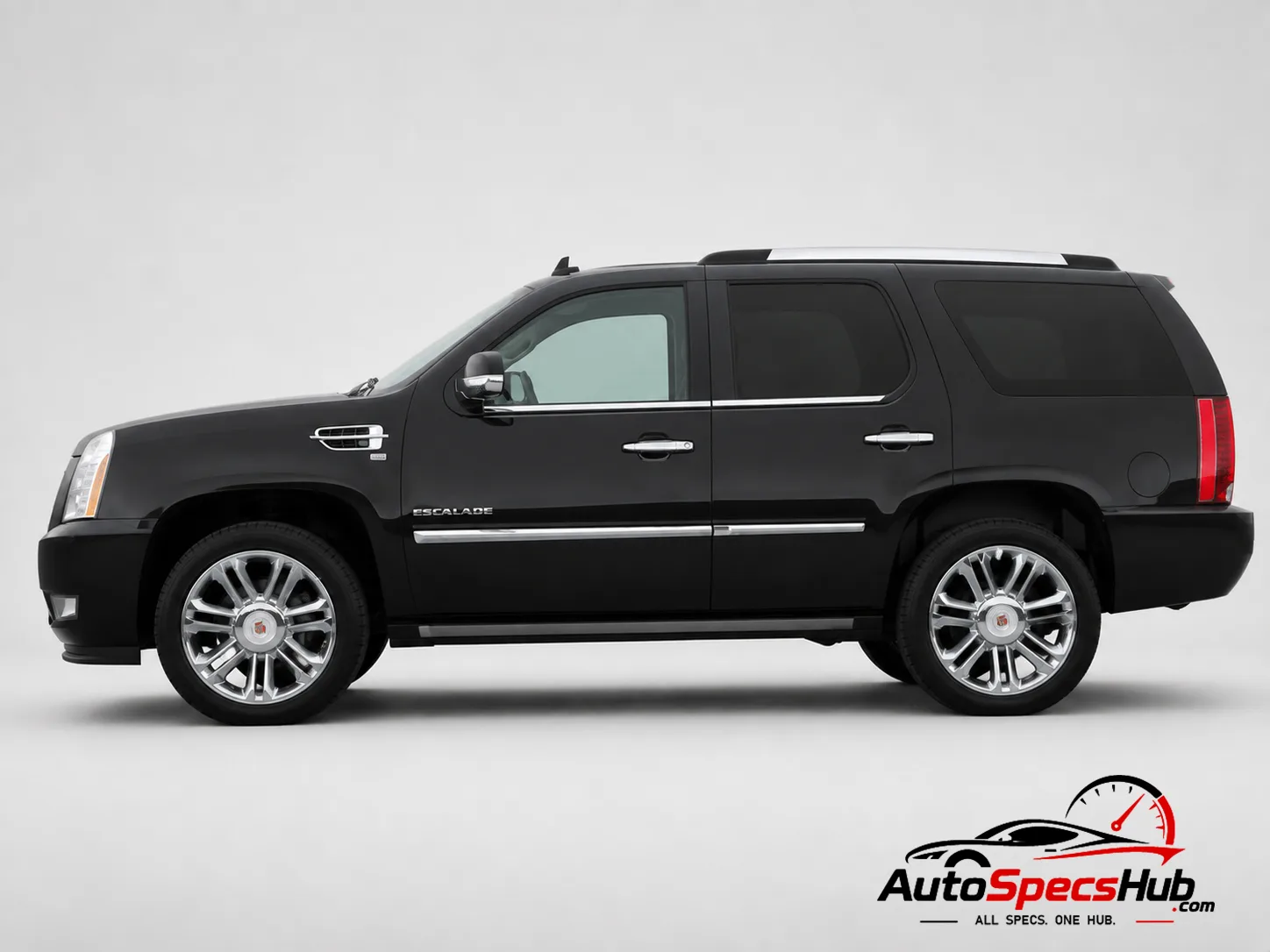 2010 Cadillac Escalade 6.2 V8 side profile