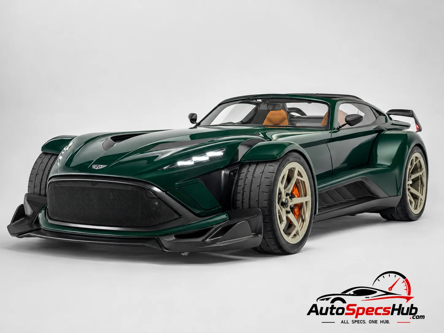 2026 Donkervoort P24 RS front three-quarter view