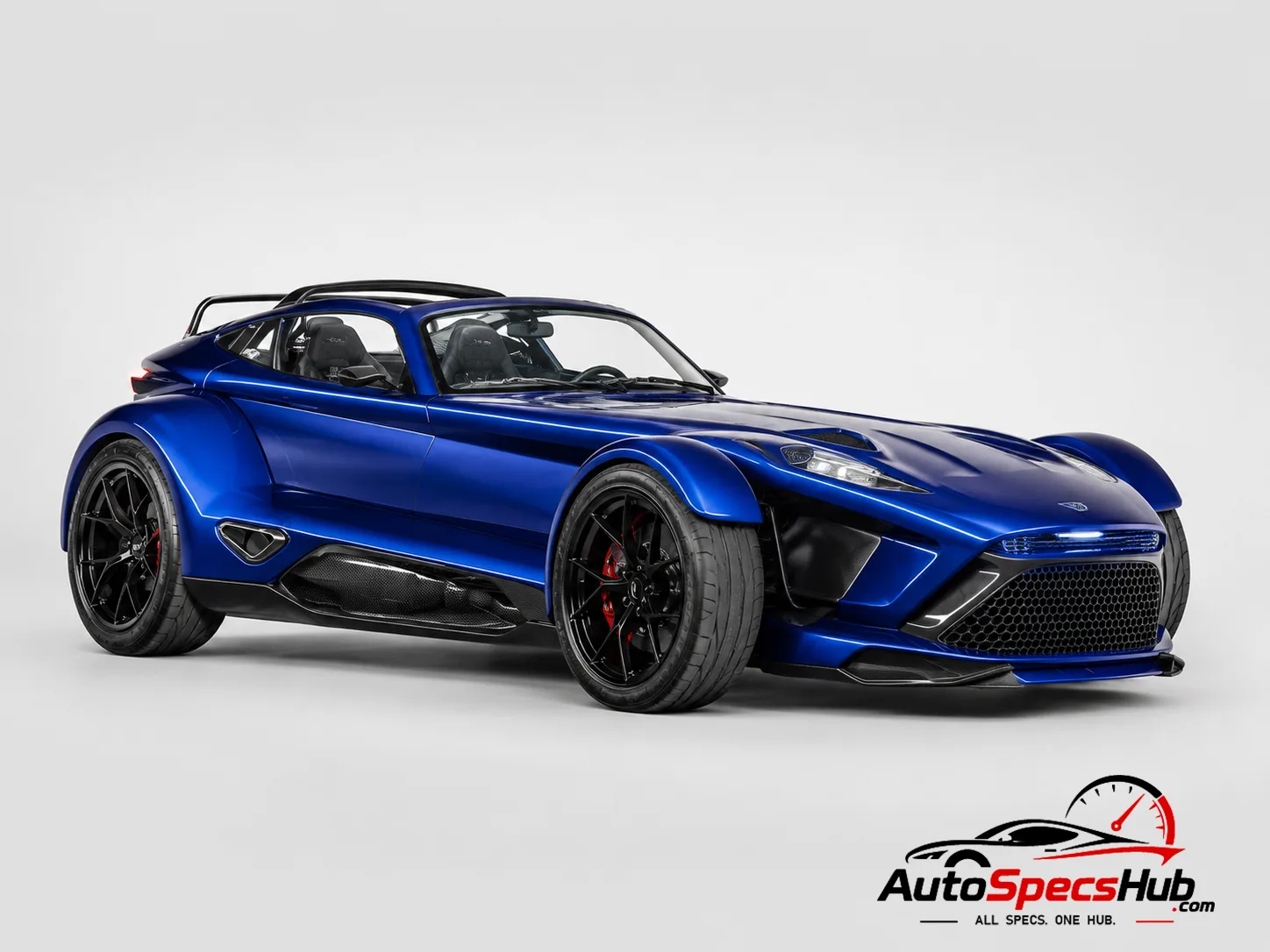 2023 Donkervoort F22 front three-quarter view
