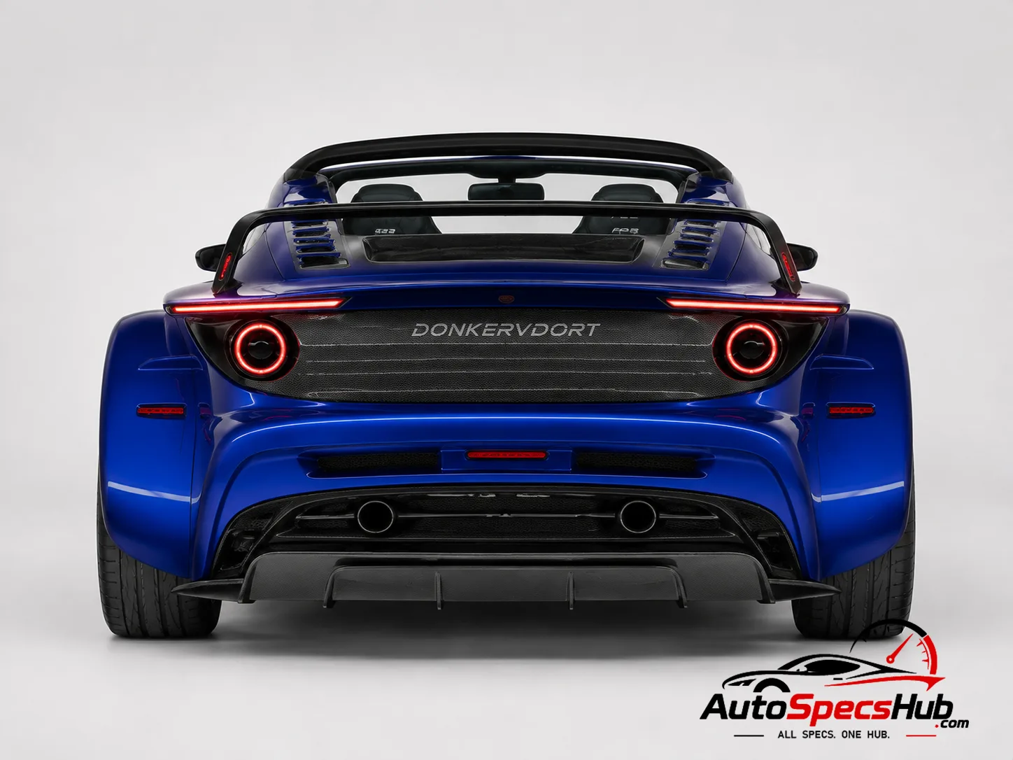 2023 Donkervoort F22 rear view