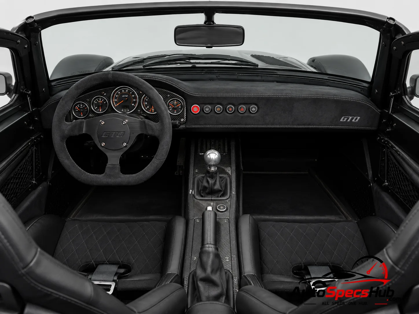2013 Donkervoort D8 GTO 345 interior cockpit and seats