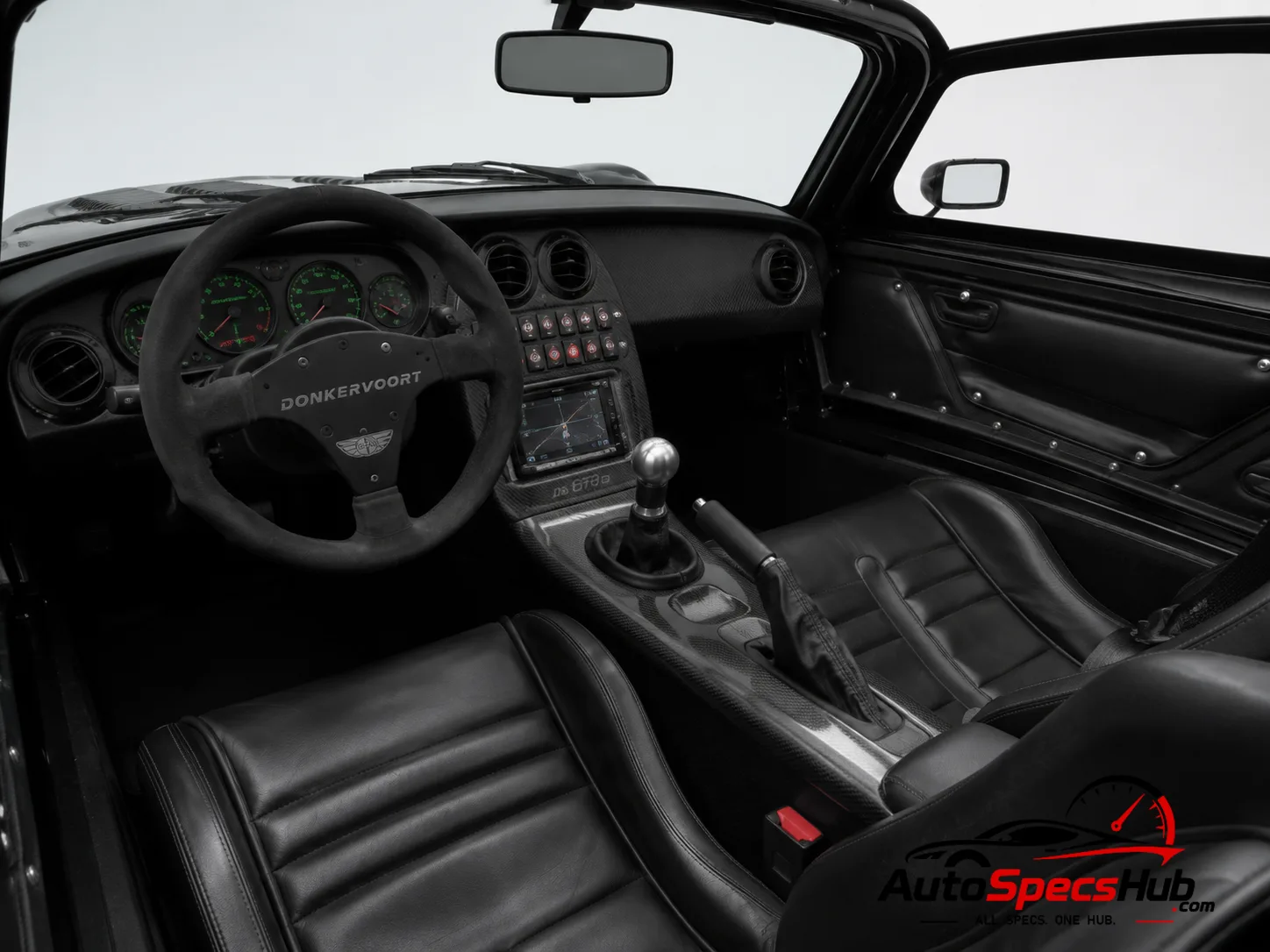 2013 Donkervoort D8 GTO 380 interior cockpit and seats