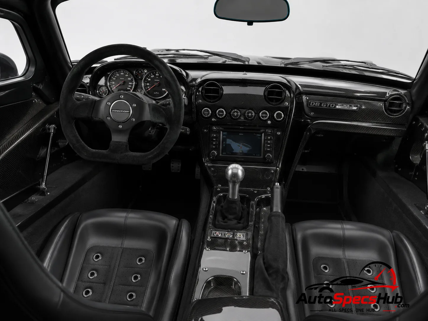 2016 Donkervoort D8 GTO-S 360 interior cockpit and seats