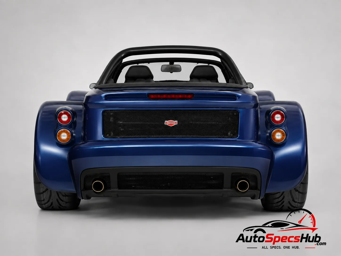 2016 Donkervoort D8 GTO-S 340 rear view