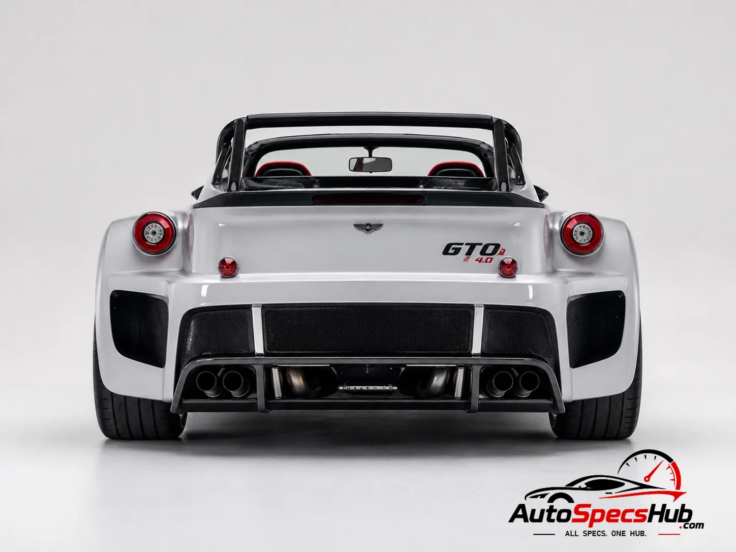 2018 Donkervoort D8 GTO-40 rear view