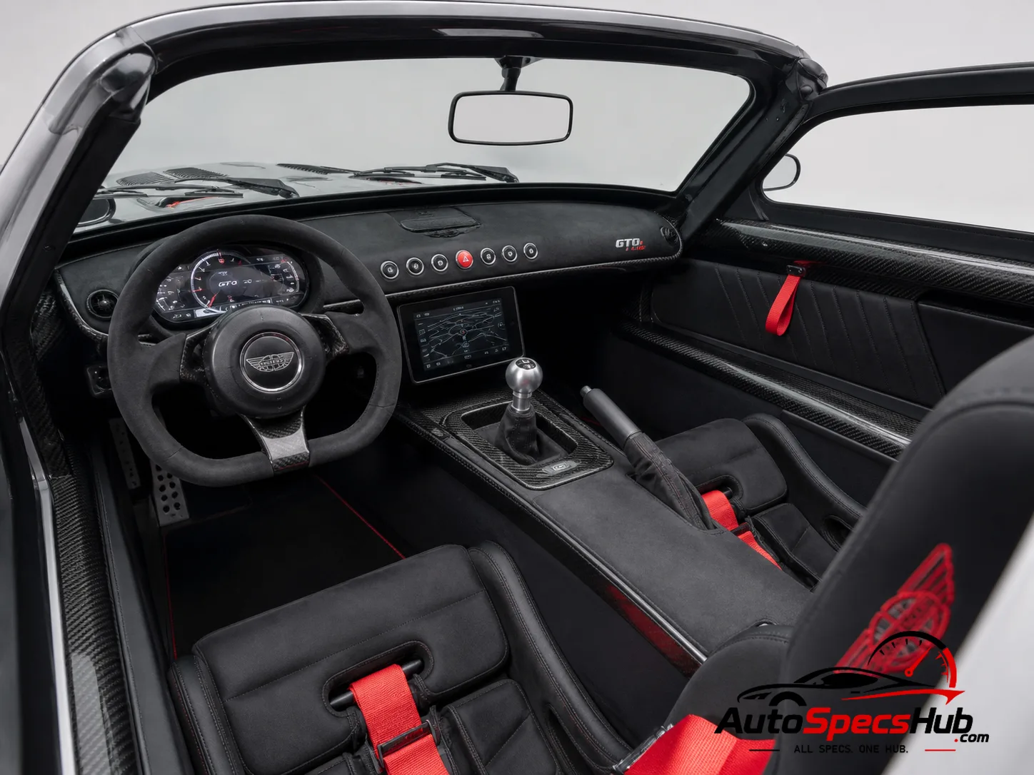 2018 Donkervoort D8 GTO-40 interior cockpit and seats