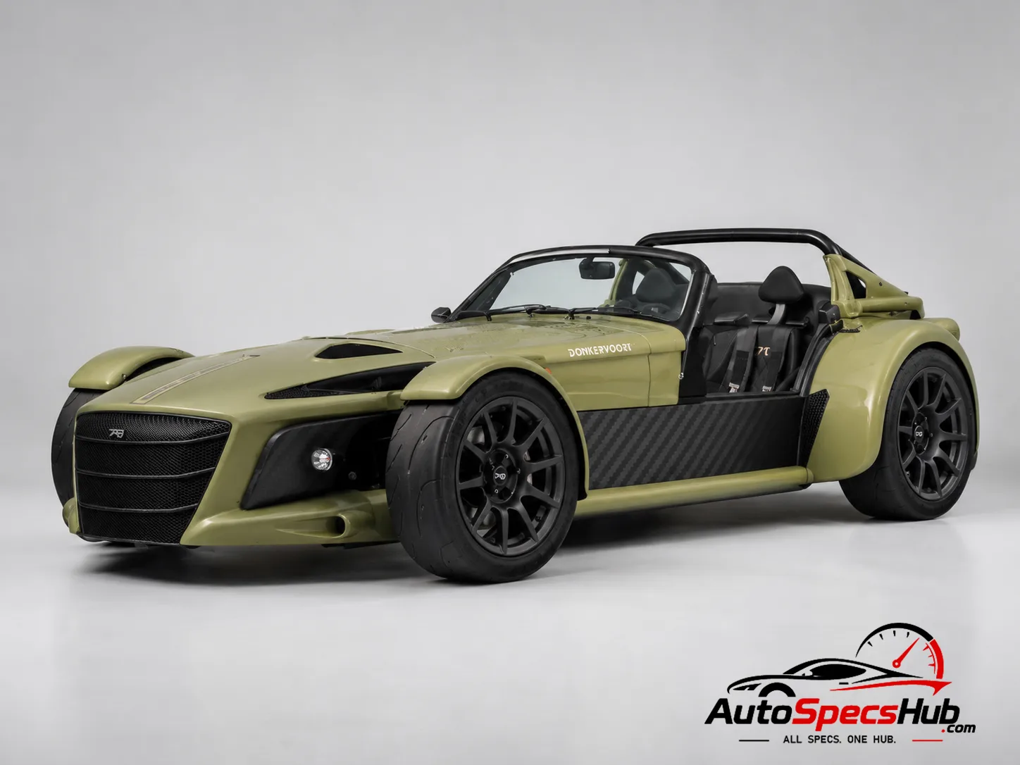 2020 Donkervoort D8 GTO-JD70 front three-quarter view