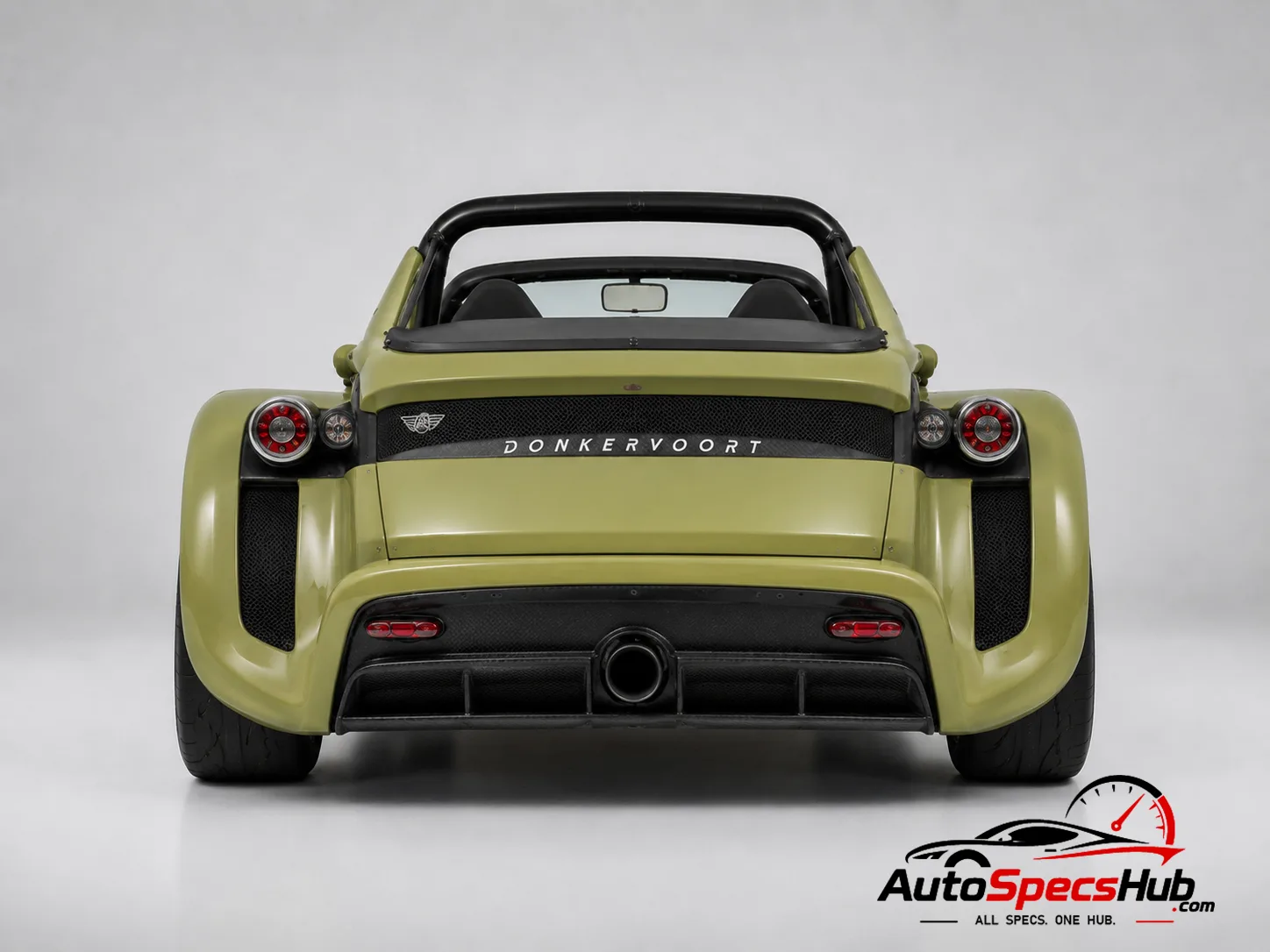 2020 Donkervoort D8 GTO-JD70 rear view