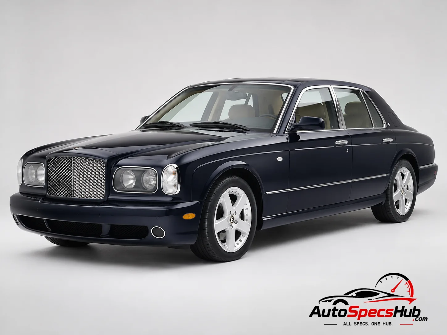 2002 Bentley Arnage T front three-quarter view