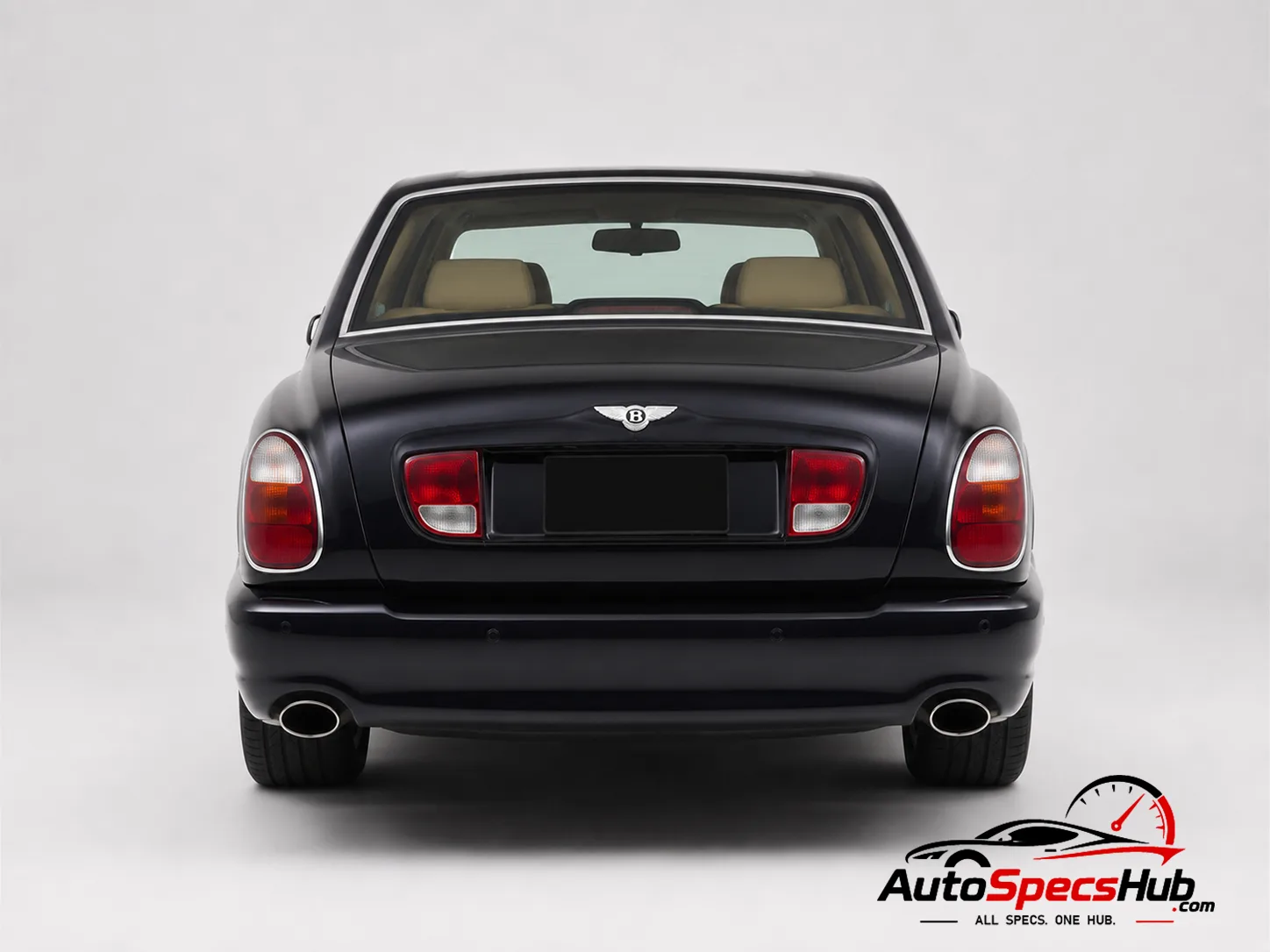 2002 Bentley Arnage T rear view