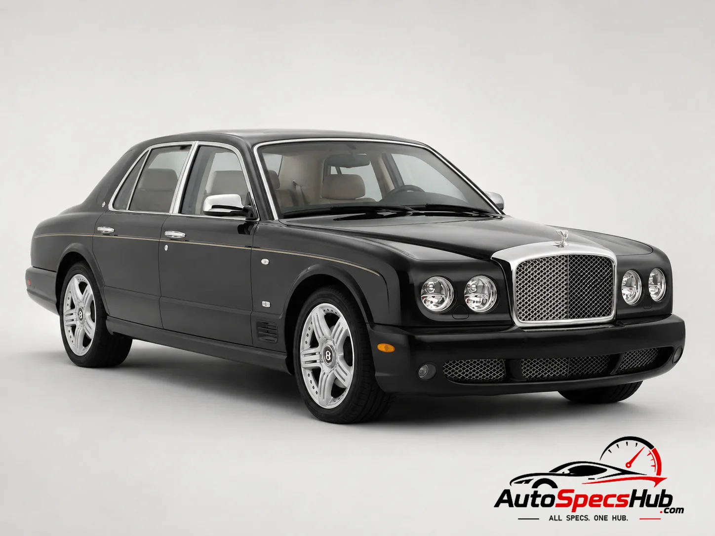 2006 Bentley Arnage T front three-quarter view