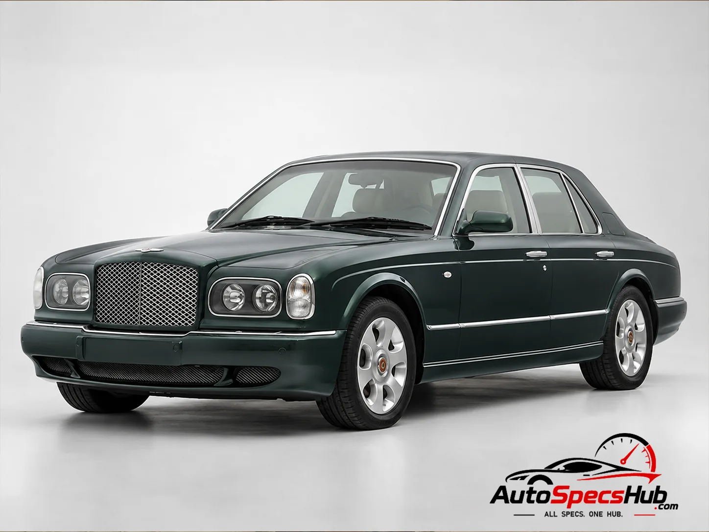 2002 Bentley Arnage R front three-quarter view