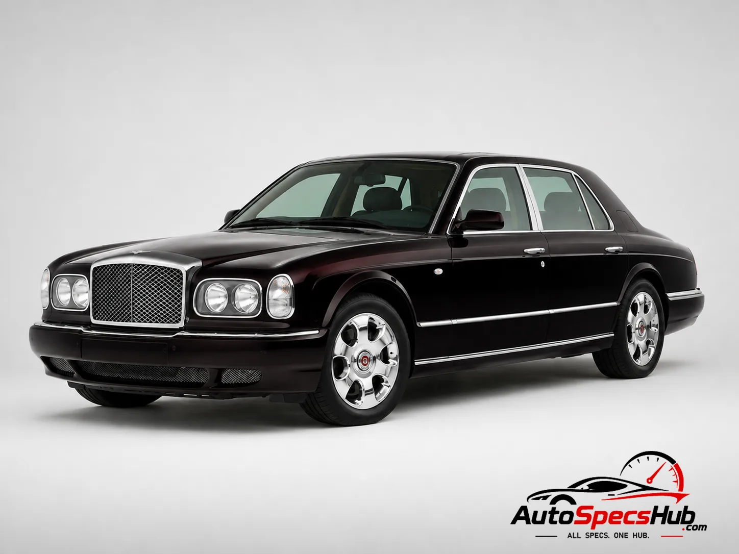 2001 Bentley Arnage Red Label LWB front three-quarter view