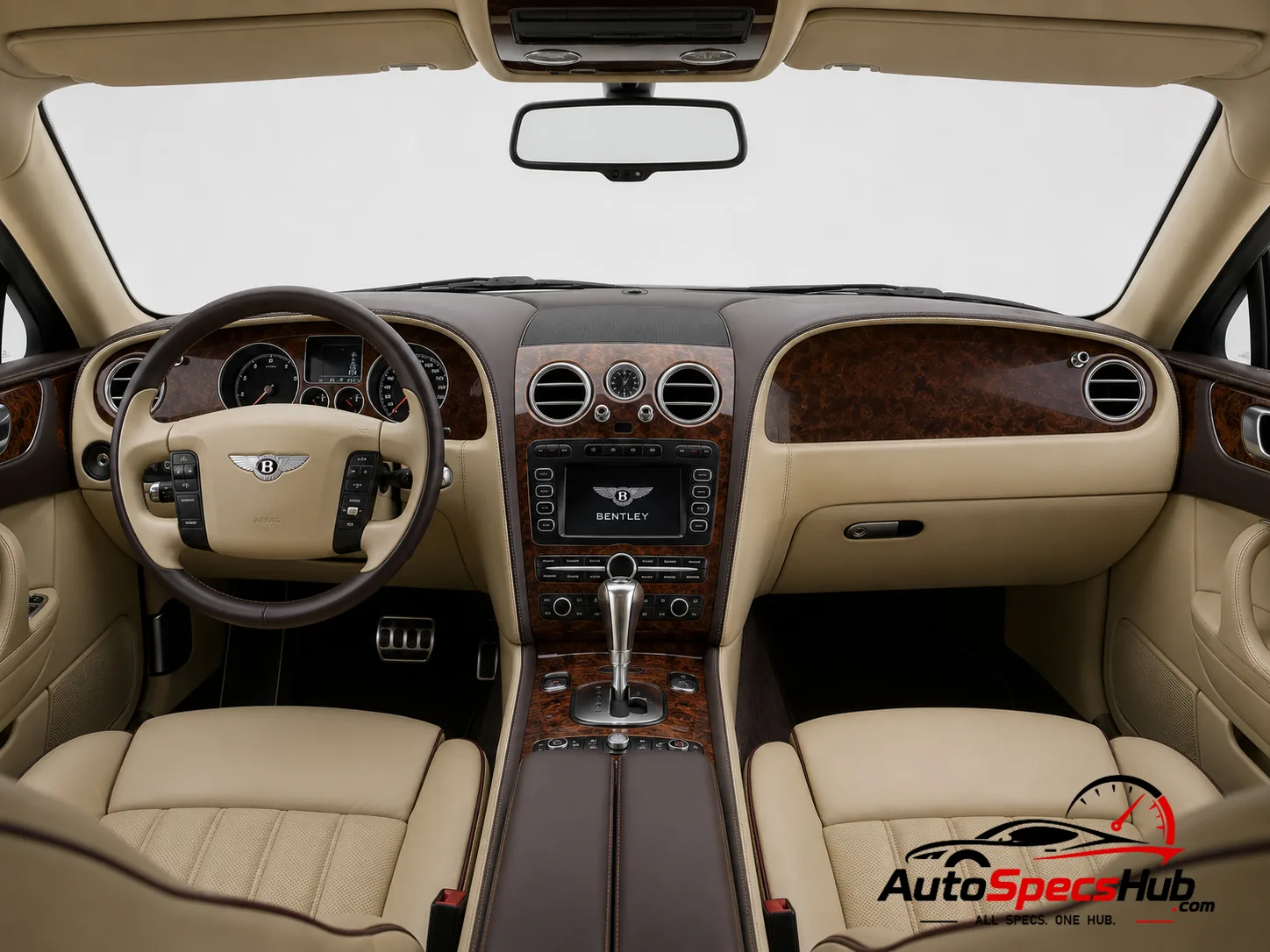 2001 Bentley Arnage Red Label LWB interior dashboard and front cabin