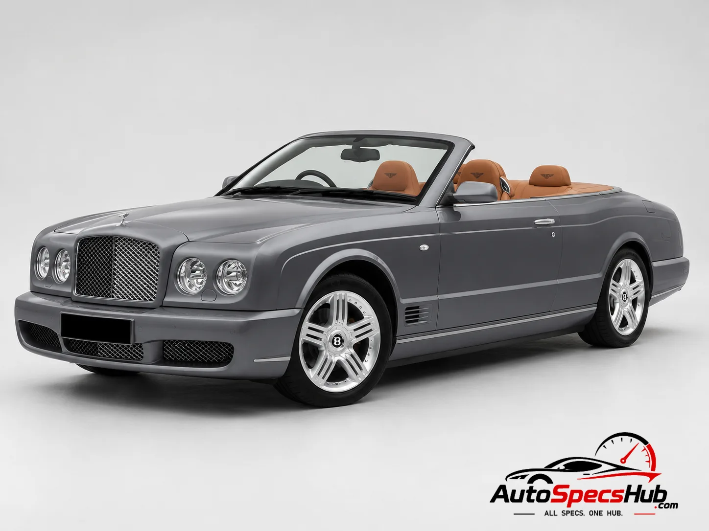 2009 Bentley Azure T front three-quarter view